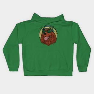 Irish Setter being Irish! Kids Hoodie